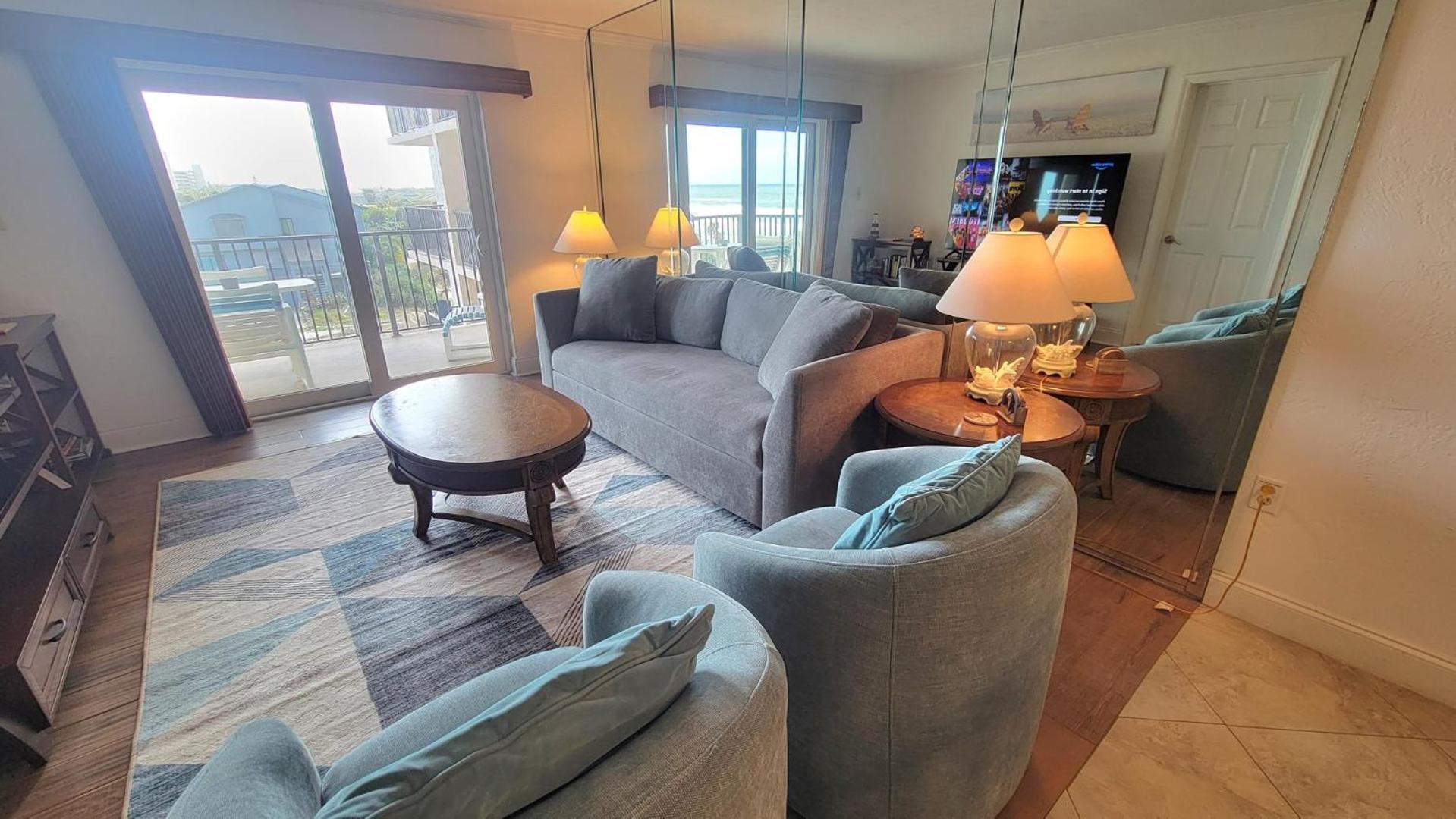 404 - Beautiful 2/2 Ocean View Apartment Ню Смирна Бийч Екстериор снимка
